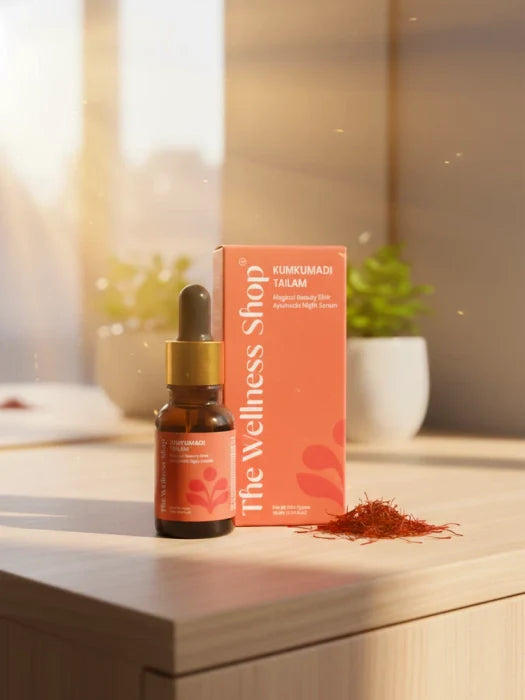 Kumkumadi tailam night serum